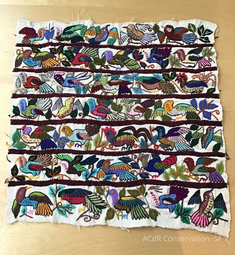 Guatemalan Bird Textile picture number 1