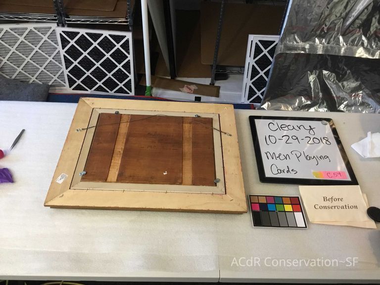 Men playing cards - Image 2