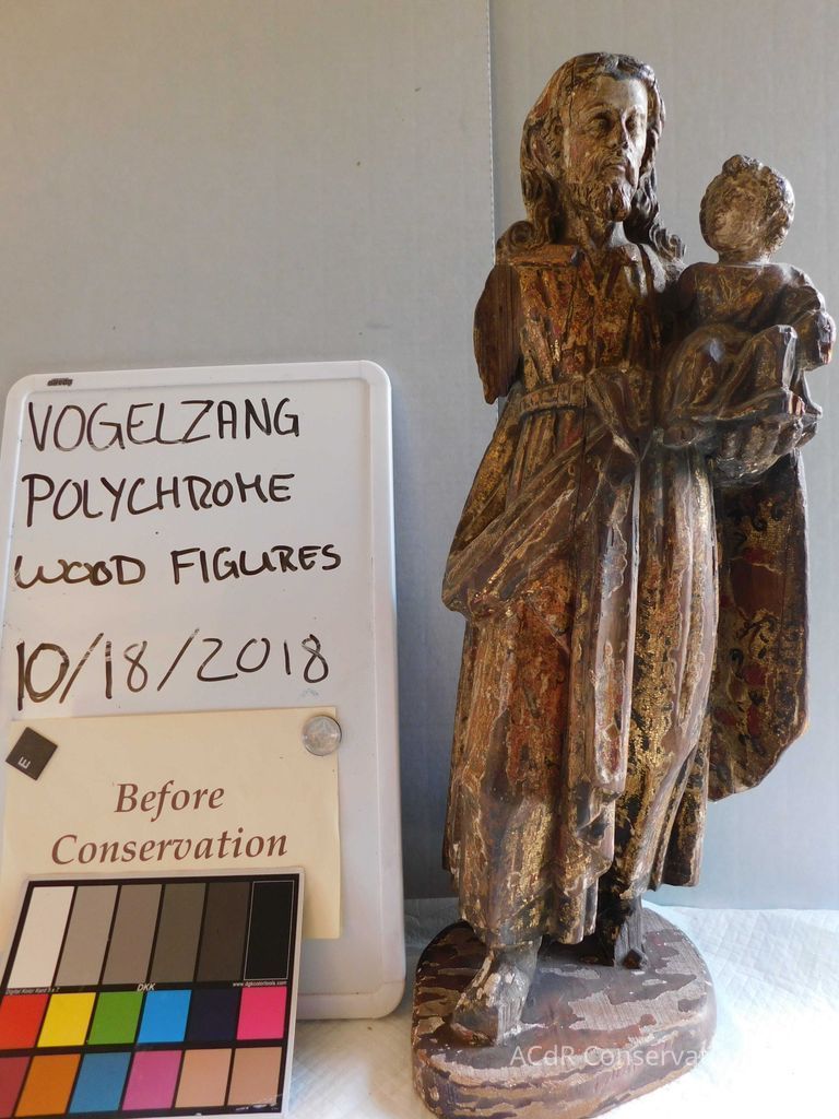          Santos Polychrome Wood Figures picture number 1
