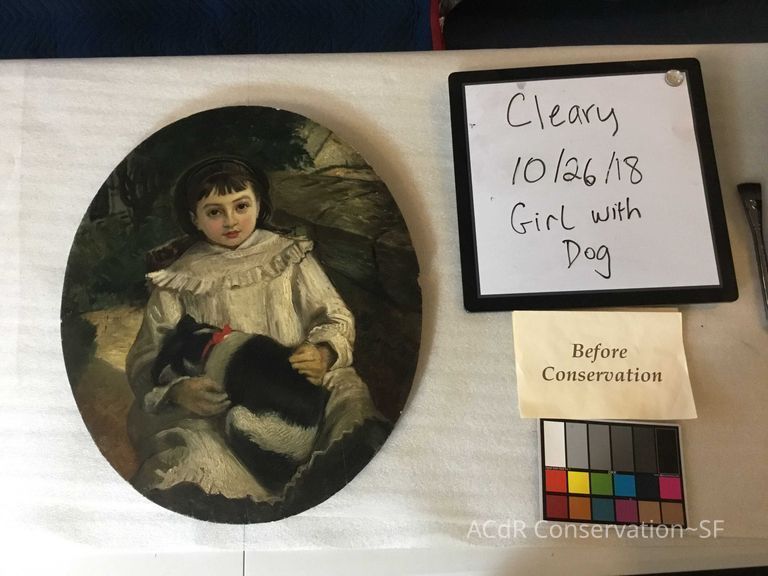          Girl with Dog picture number 1
