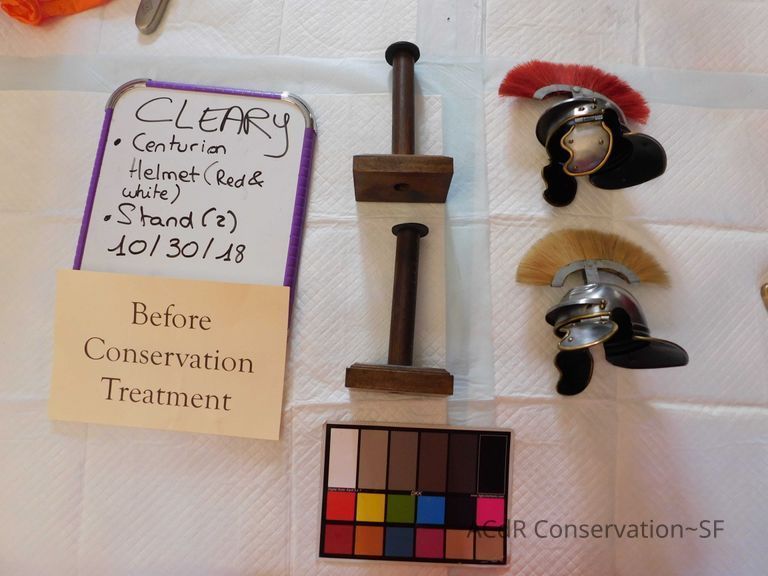 Centurion Helmets with Stands - Image 2