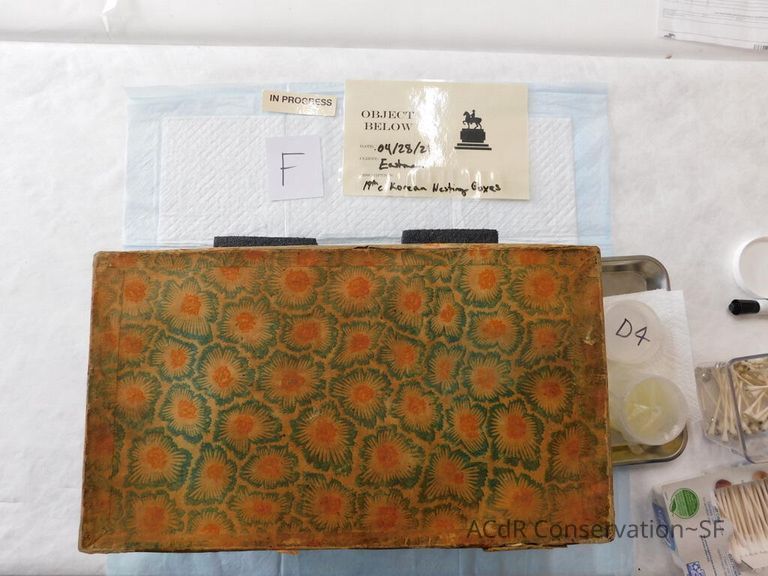 Korean Paper boxes (6 nesting) - Image 128