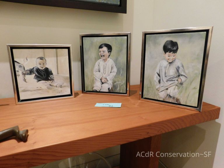          3 Framed Paintings of Boys picture number 1
