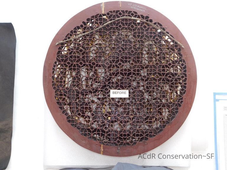 Large Round Chinese woodcarving - Image 13