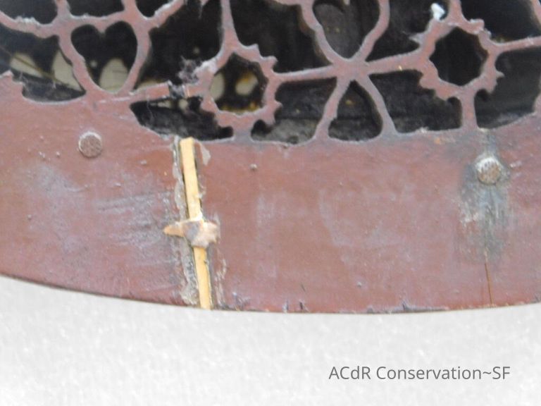 Large Round Chinese woodcarving - Image 17