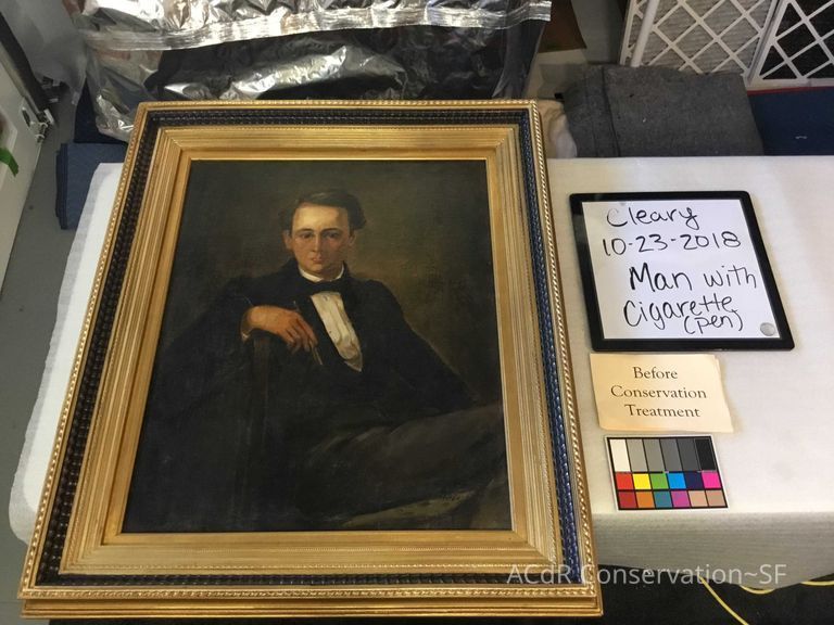          Man with cigarette picture number 1
