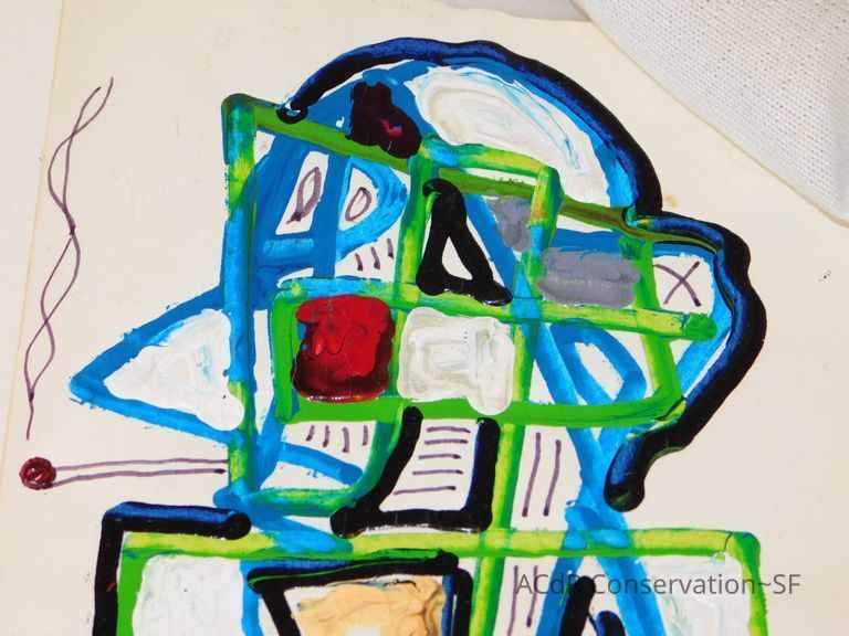 Bukowski Book with Painted Leaflet - Image 16