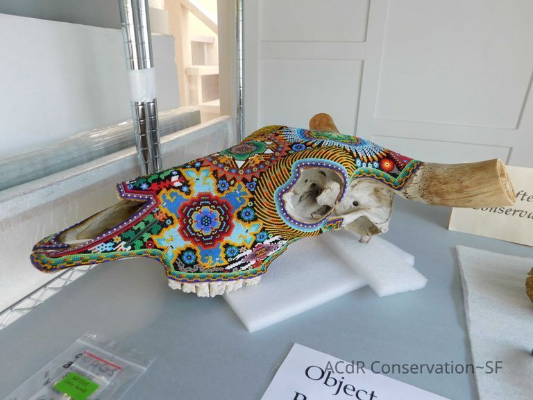 Mexican Beaded Skull - Image 10