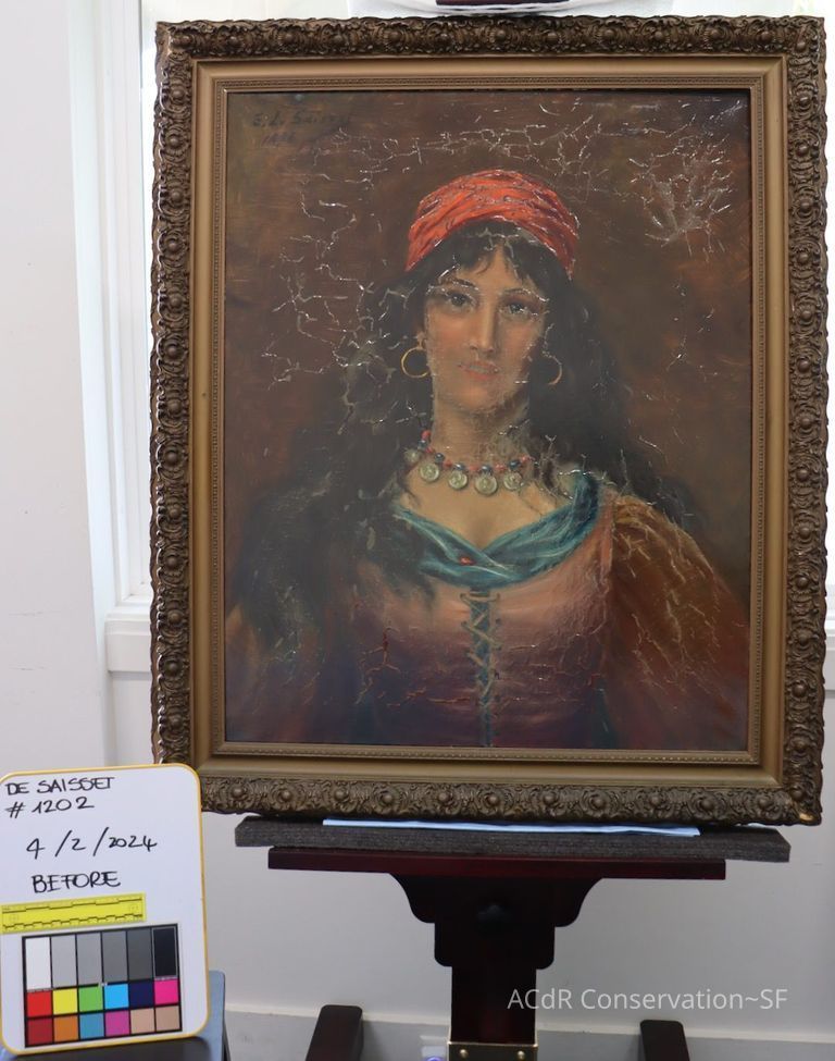 Woman with Red Bandana - Image 3