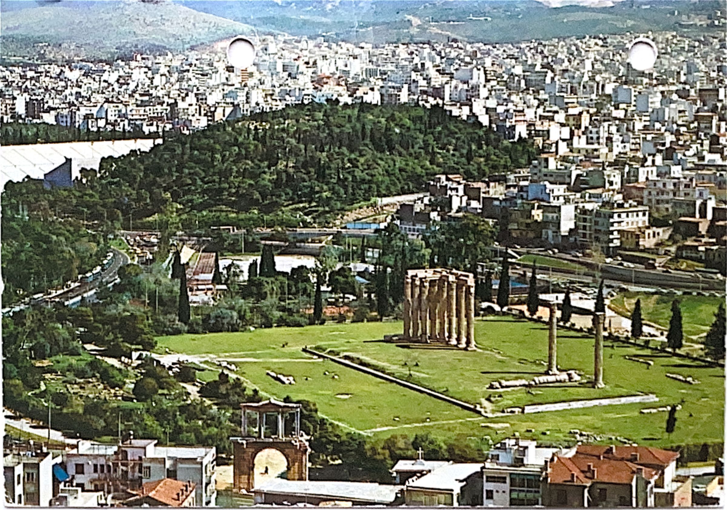 tempel van Zeus in Athene