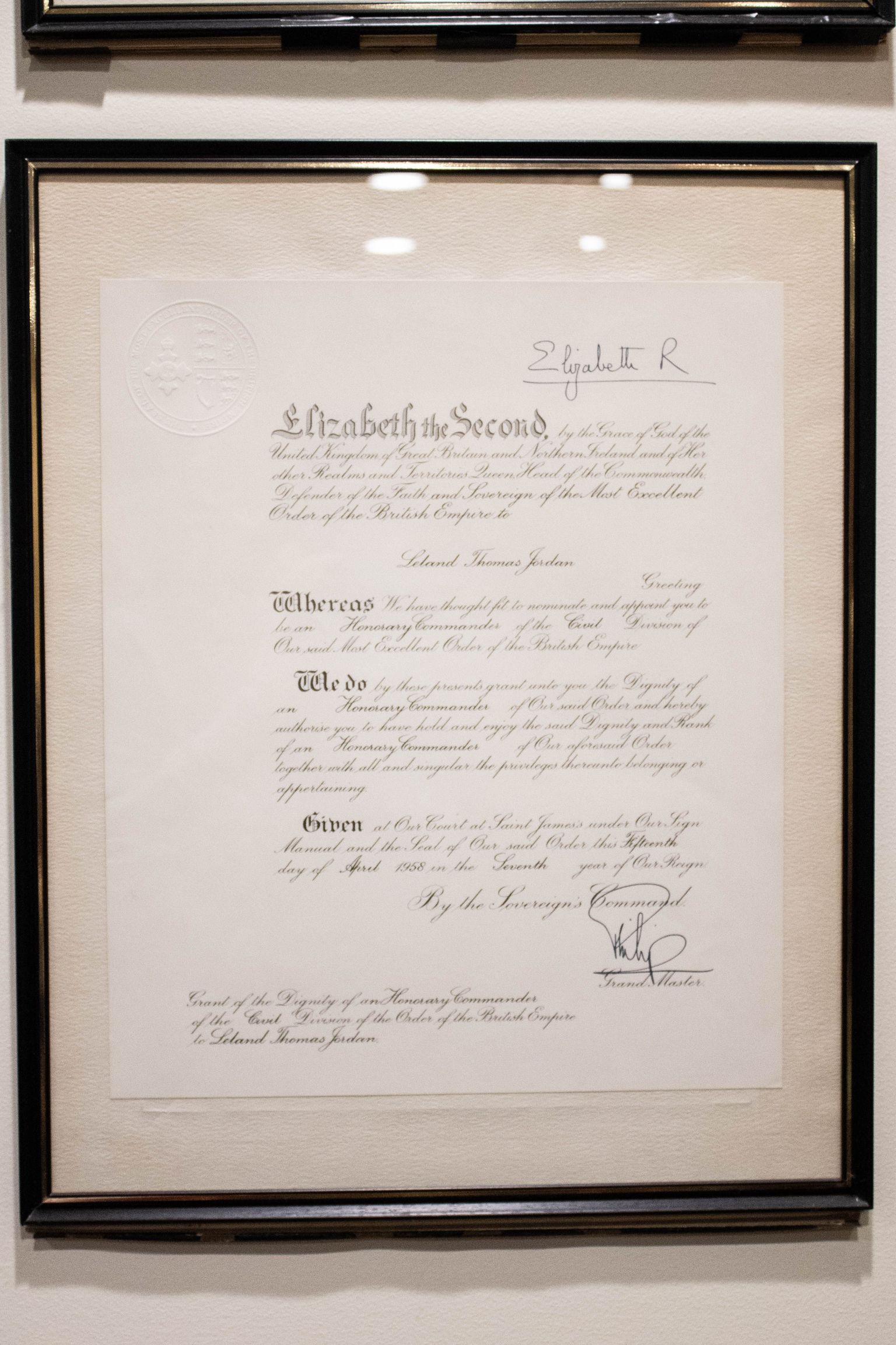 Certificates