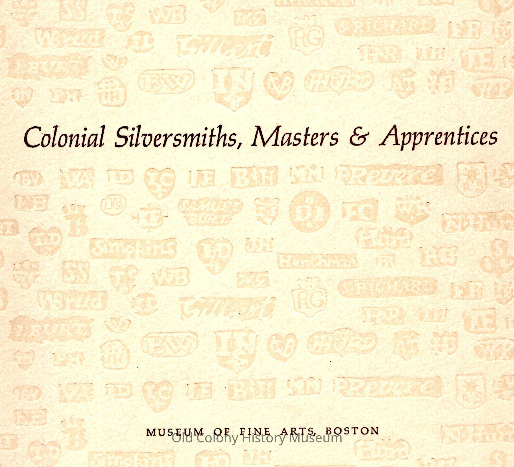 Colonial Silversmiths, Masters and Apprentices picture number 1