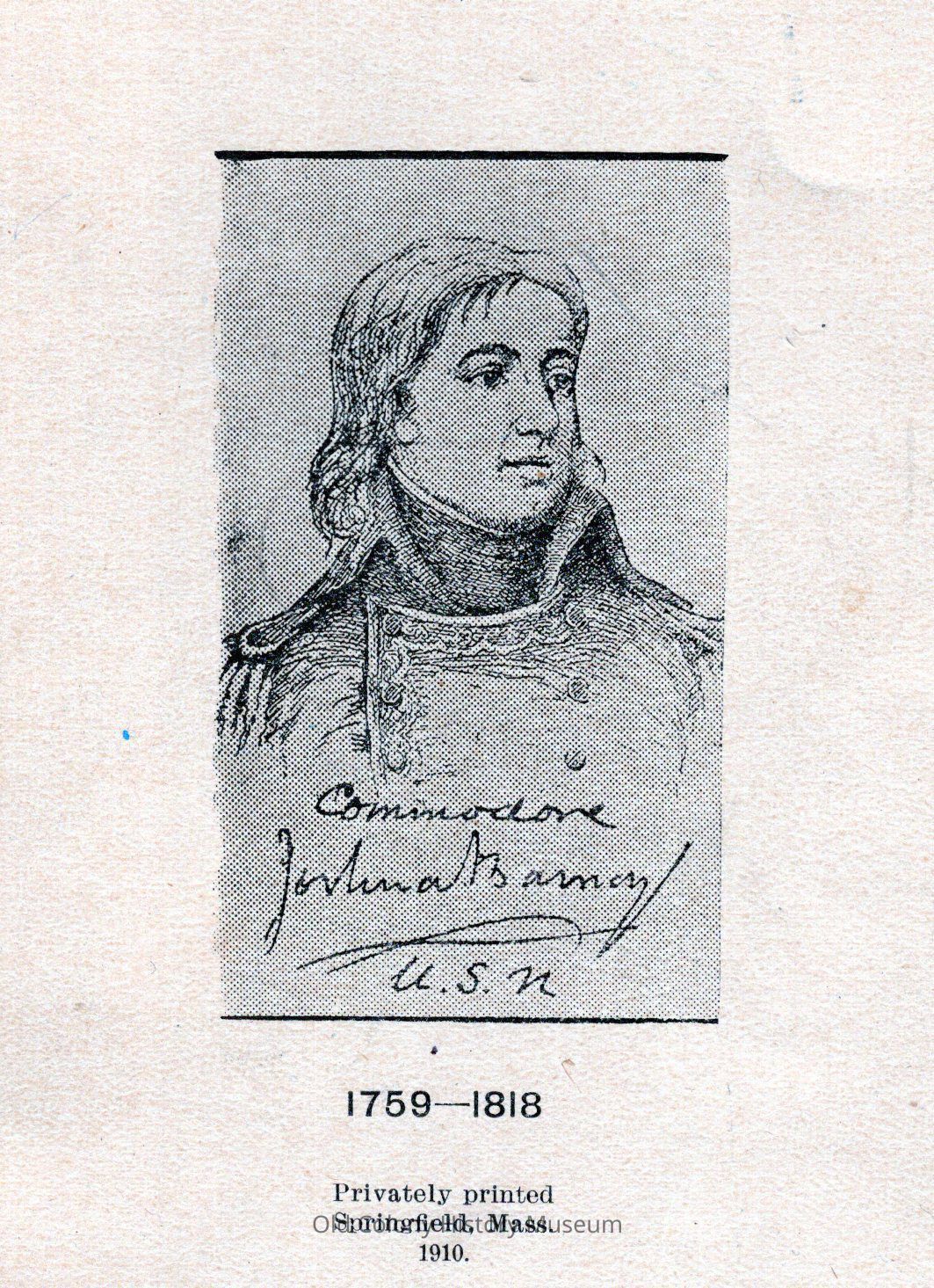 Commodore Joshua Barney: U.S. N., 1759-1818. picture number 1
