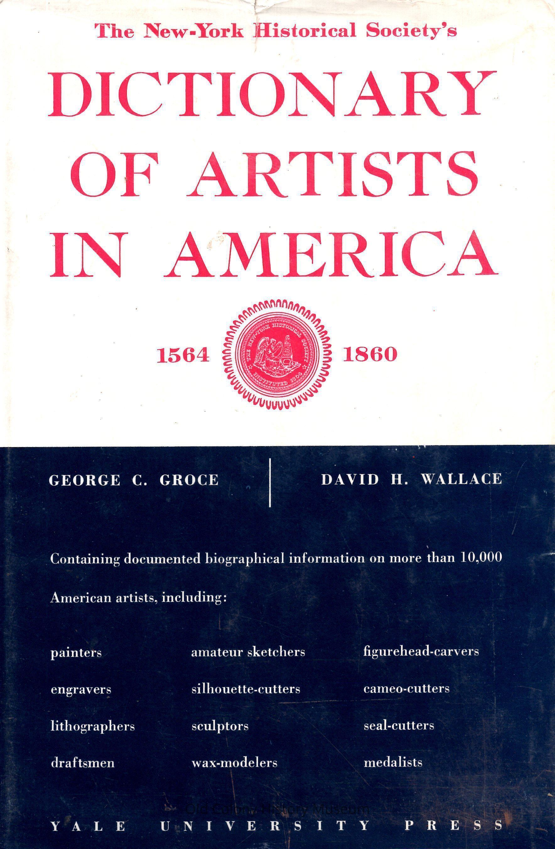 Dictionary of Artists in America: 1564-1860 picture number 1