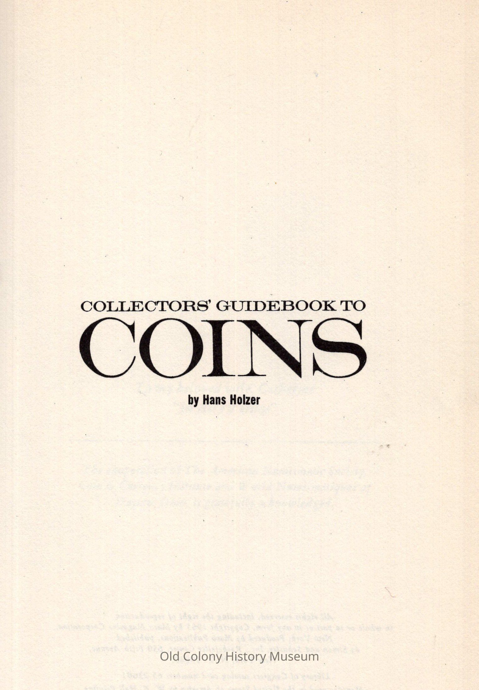 Collectors' guidebook to coins picture number 1