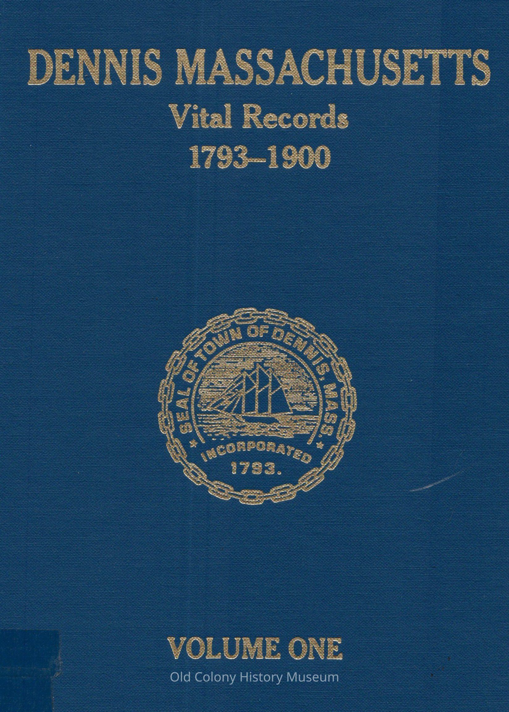 Dennis, Massachusetts, Vital Records 1793-1900 picture number 1