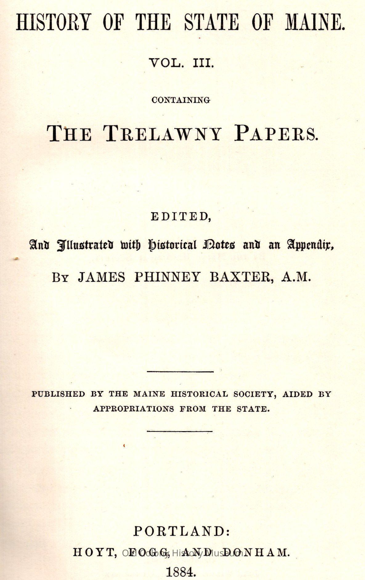 Documentary History of the State of Maine picture number 1