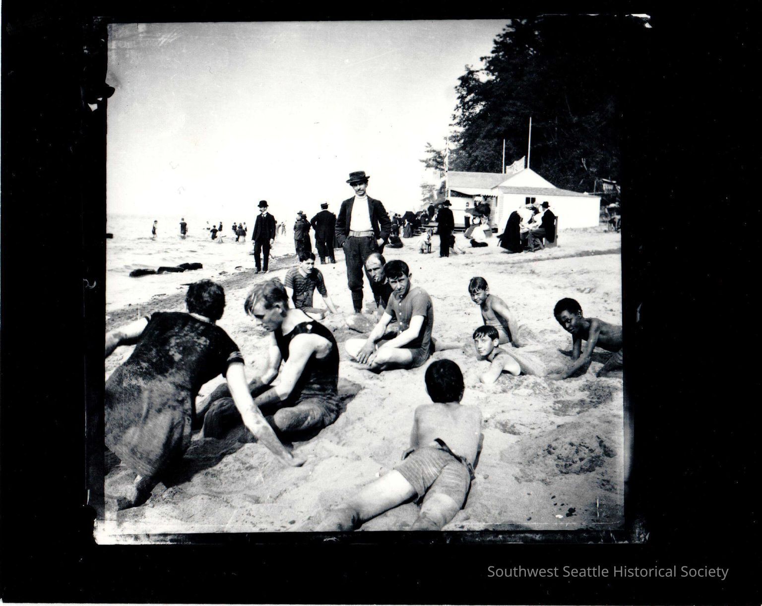 Alki Beach, Alki Point, and Beach Drive