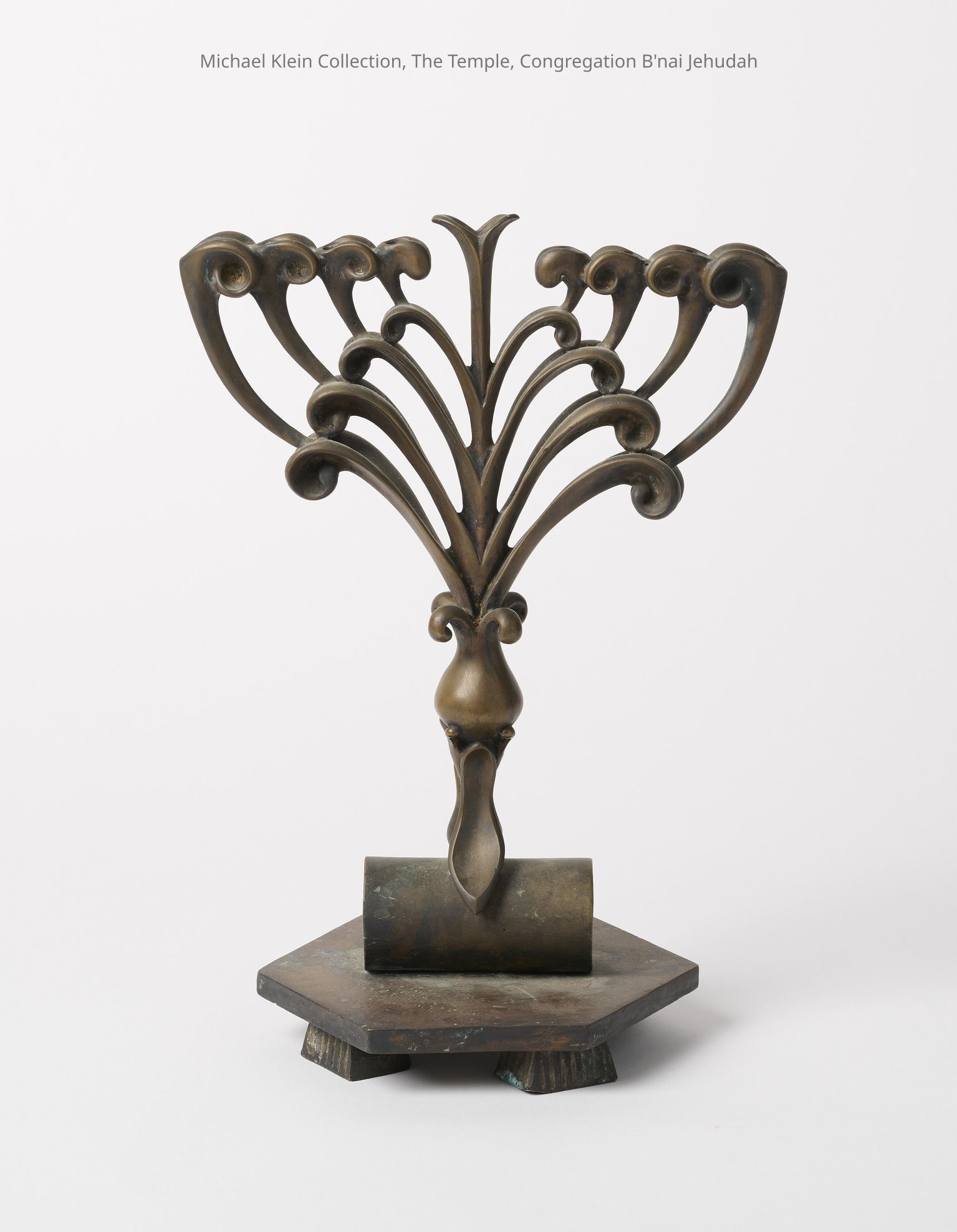 Hanukkah menorahs and lamps