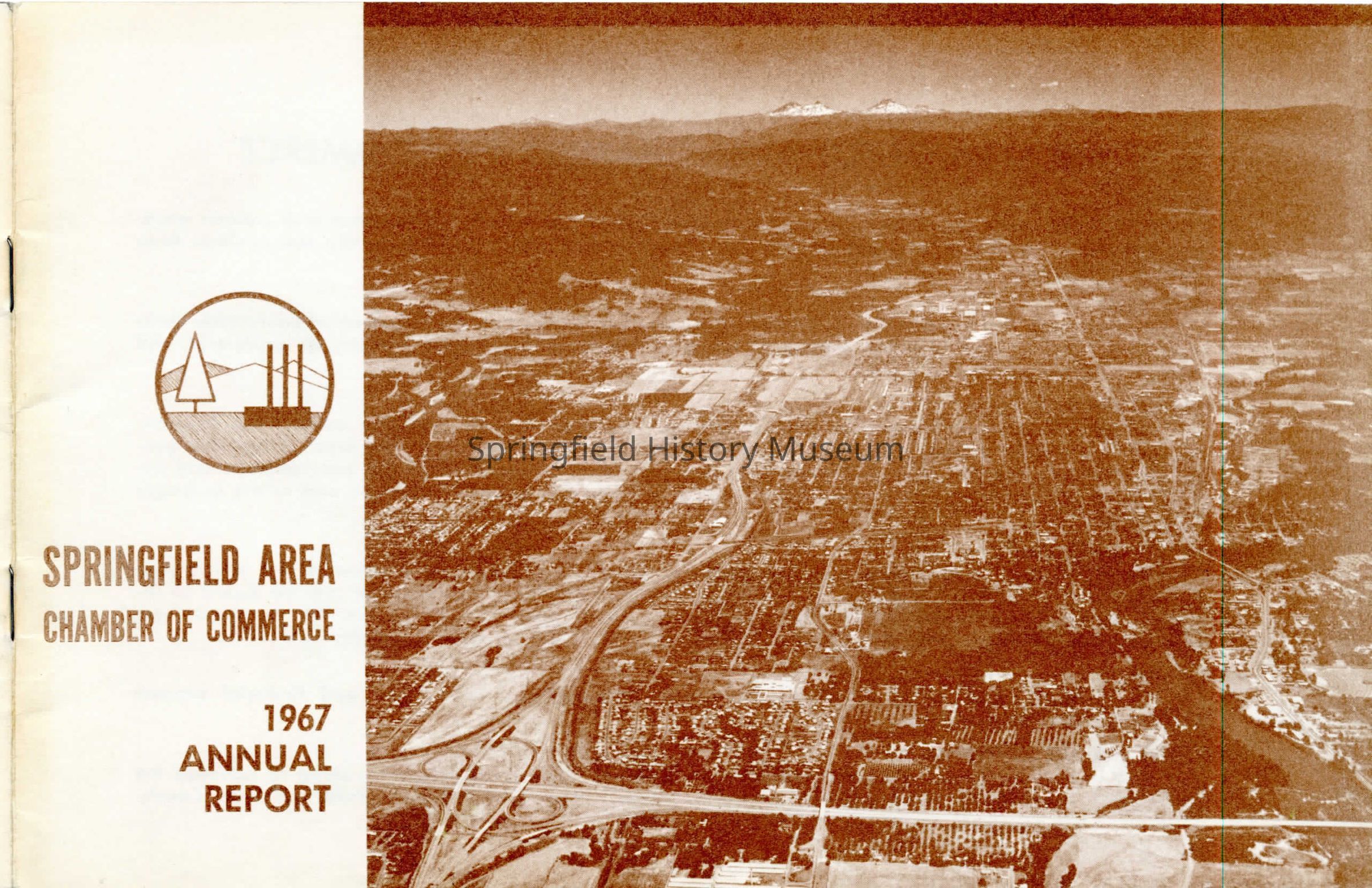 Springfield Chamber of Commerce Annual Report, 1967: Click image to view pdf