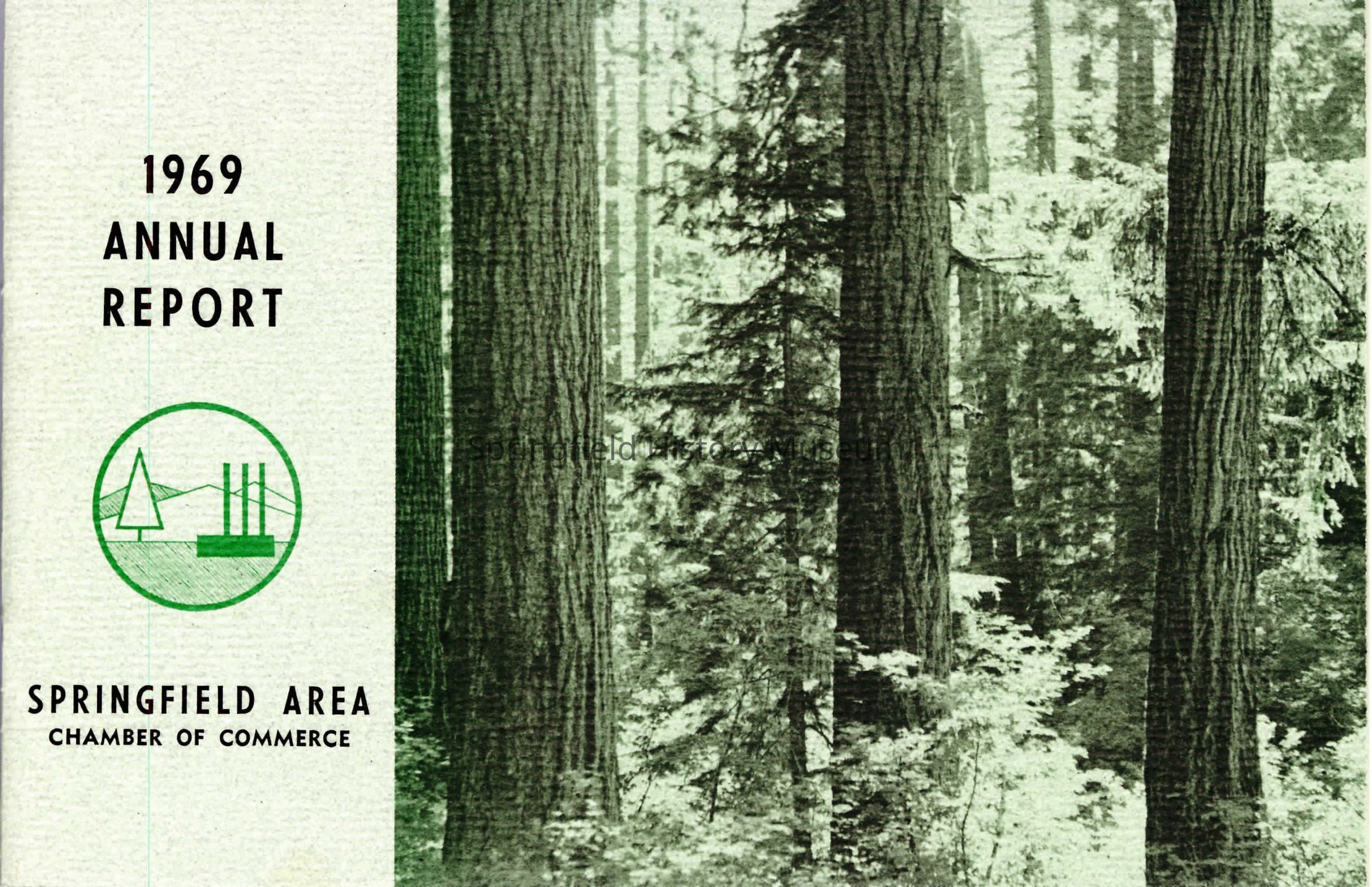 Springfield Chamber of Commerce Annual Report, 1969: Click to view pdf
