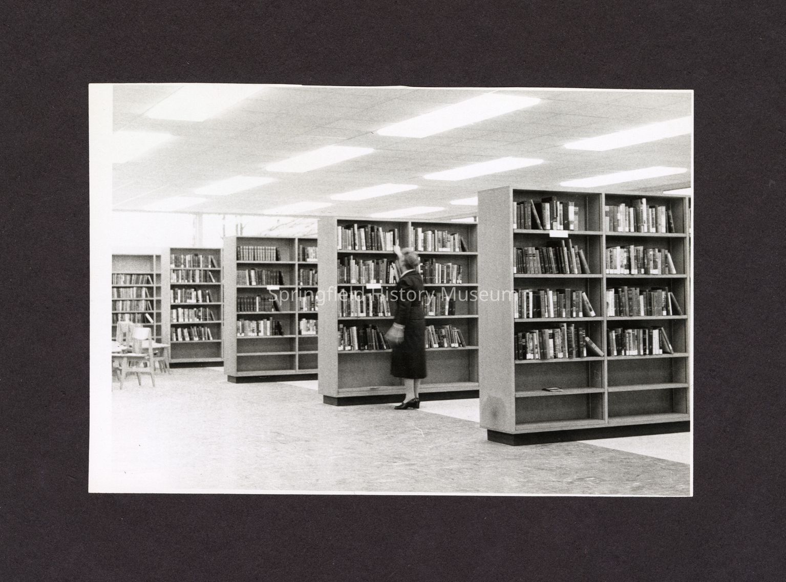 Photograph of the 1960s Springfield Public Library