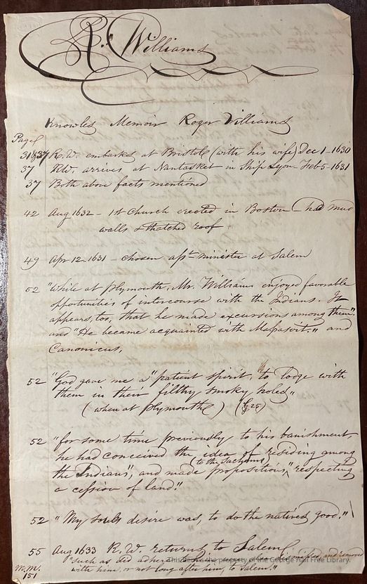 Guy Mannering Fessenden Papers