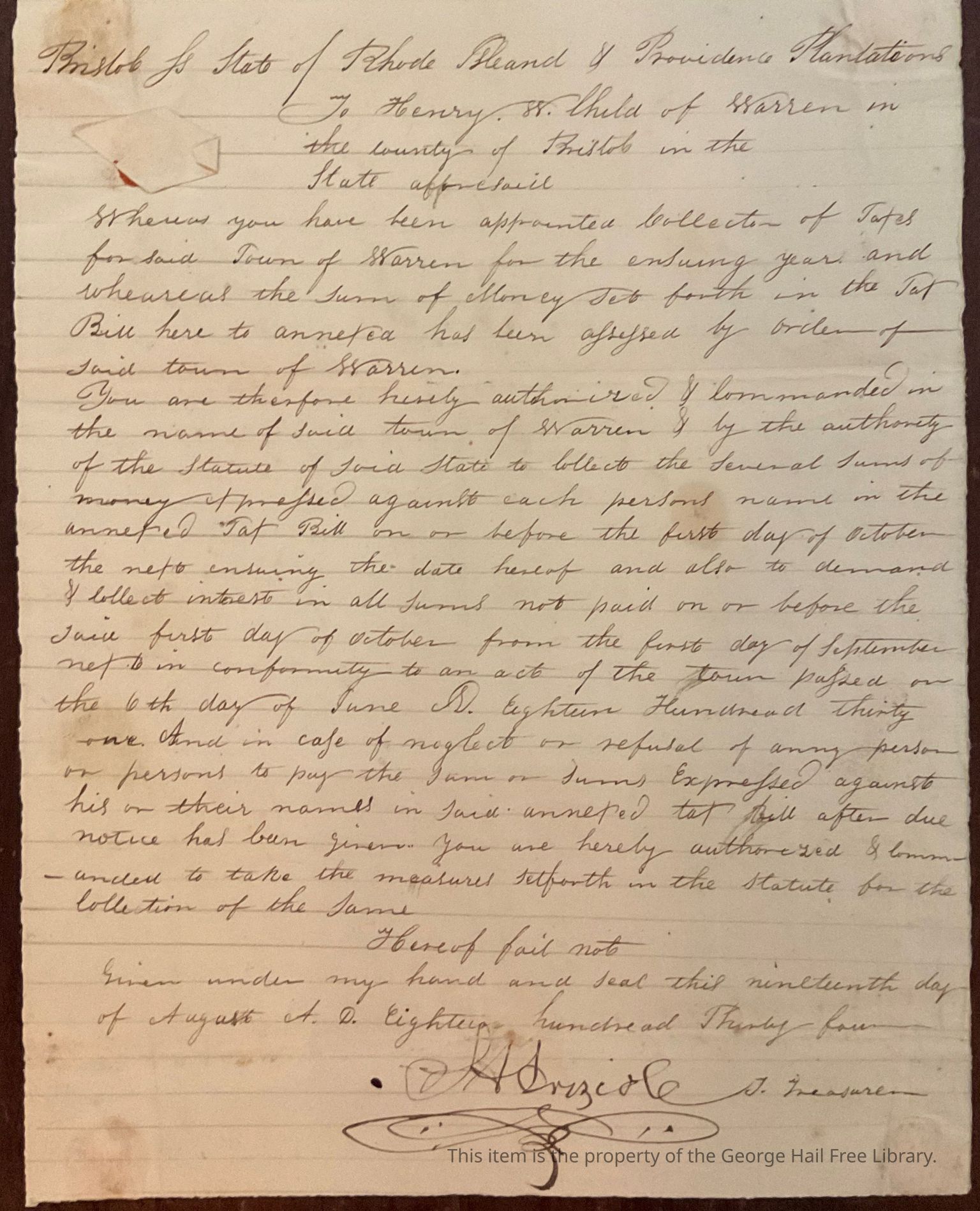 Guy Mannering Fessenden Papers