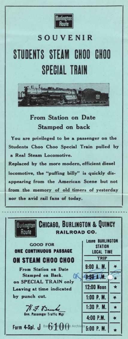 Chuck Eckerson Railroad Archive