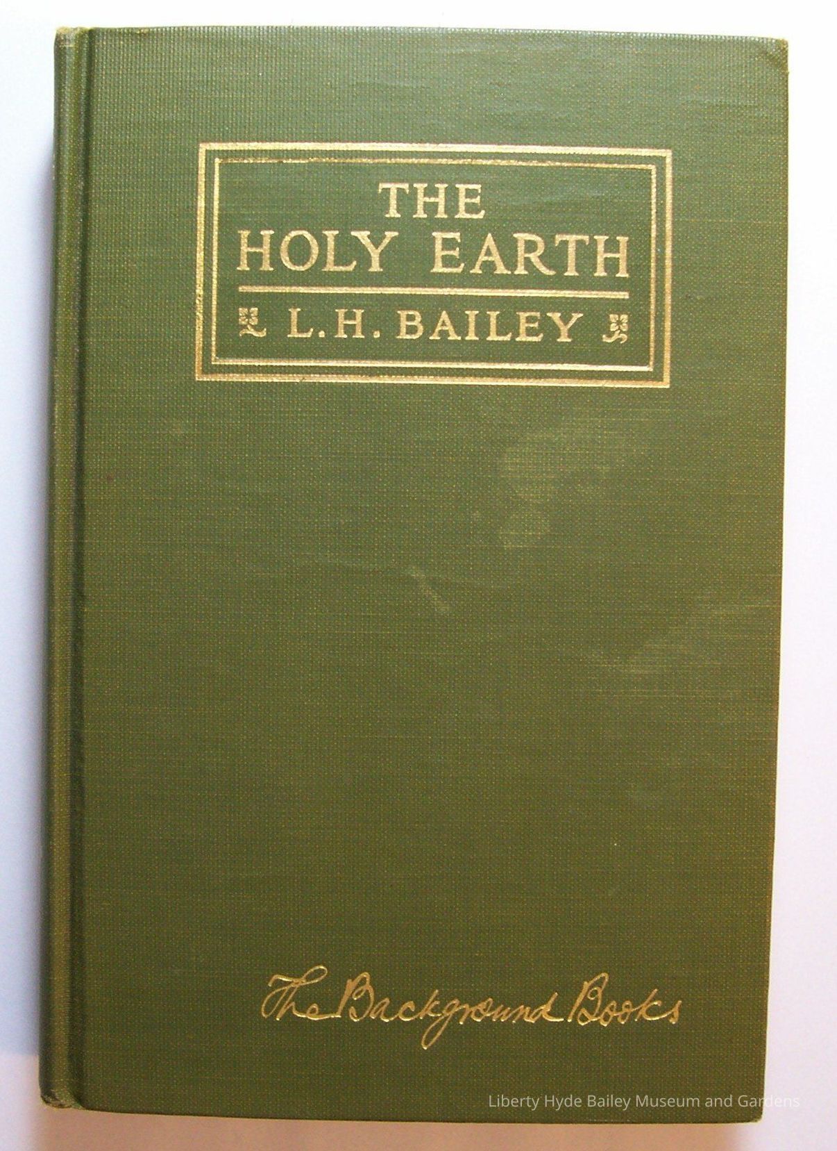 The Background Books: The Philosophy of the Holy Earth