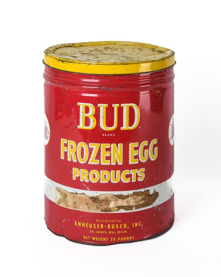 Bud Frozen Egg Products Tin