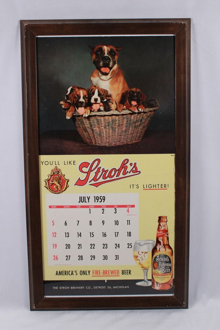 Stroh Brewing Company - Dog Series