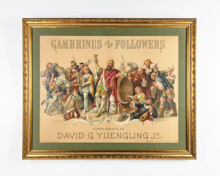 "Gambrinus and His Followers" David G. Yuengling Jr.