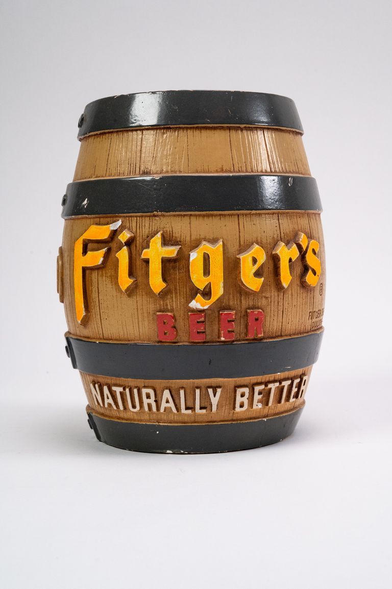 Fitger's Beer Barrel Chalk Statue - Image 2