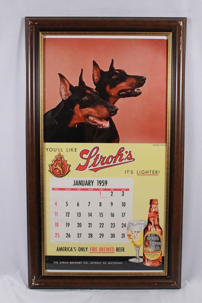 Stroh Brewing Company - Dog Series