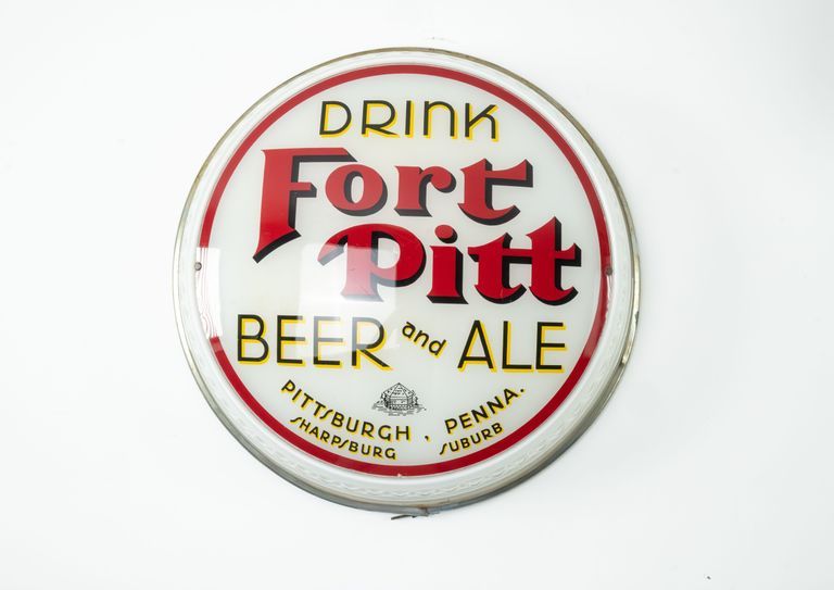 Fort Pitt Beer and Ale Milk ROG Sign
