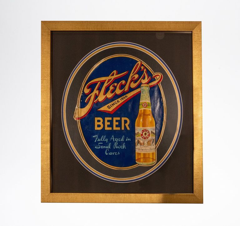 Fleck's Beer Framed Poster