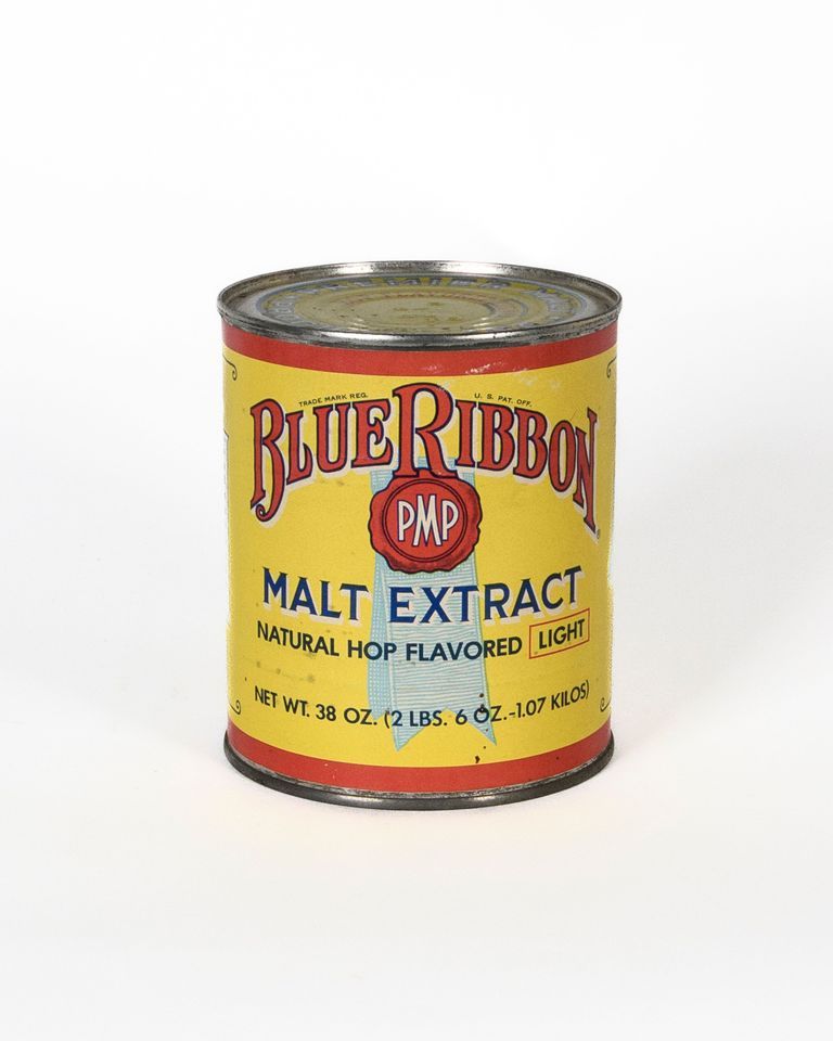 Blue Ribbon Malt Extract Can