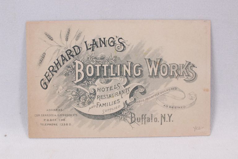 Gerhard Lang's Bottling Works - Image 2