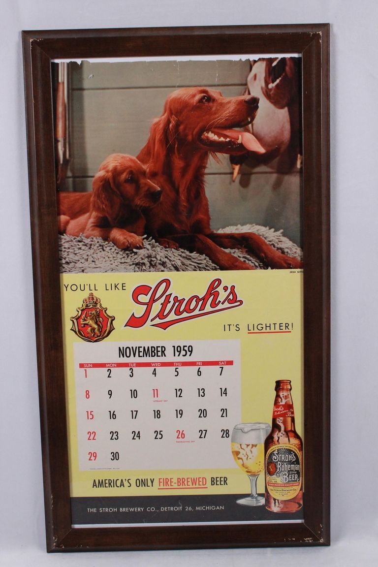 Stroh Brewing Company - Dog Series