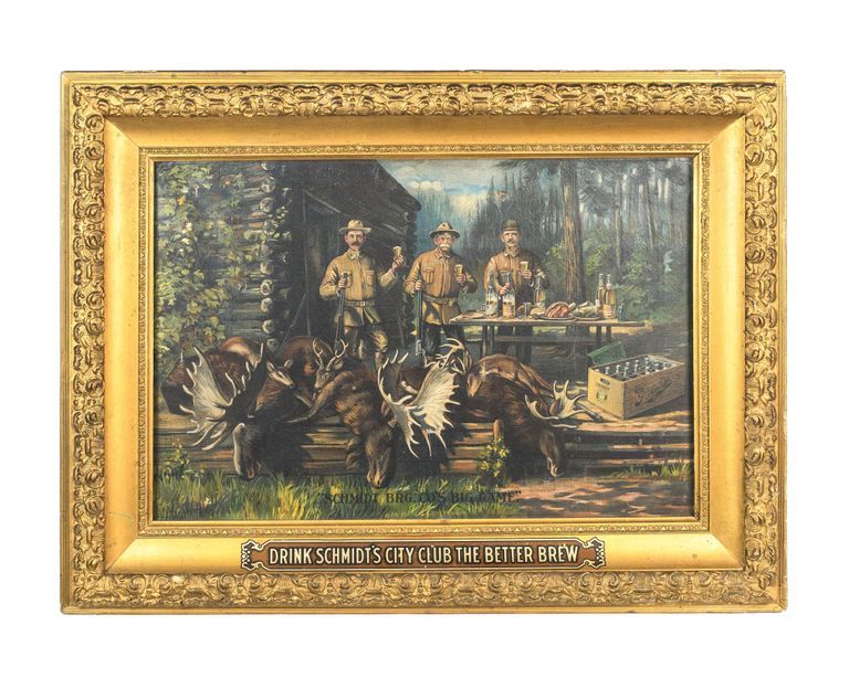 Schmidt's City Club "Big Game" Canvas