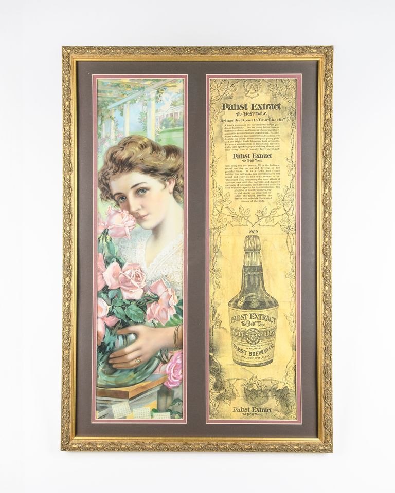 Pabst Extract "Brings the Roses To Your Cheeks" Yard Long