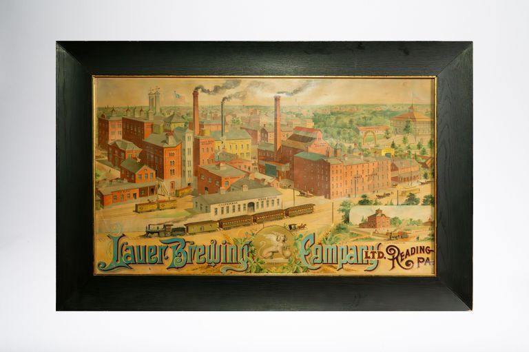 Lauer Brewing Company, Ltd. Factory Scene
