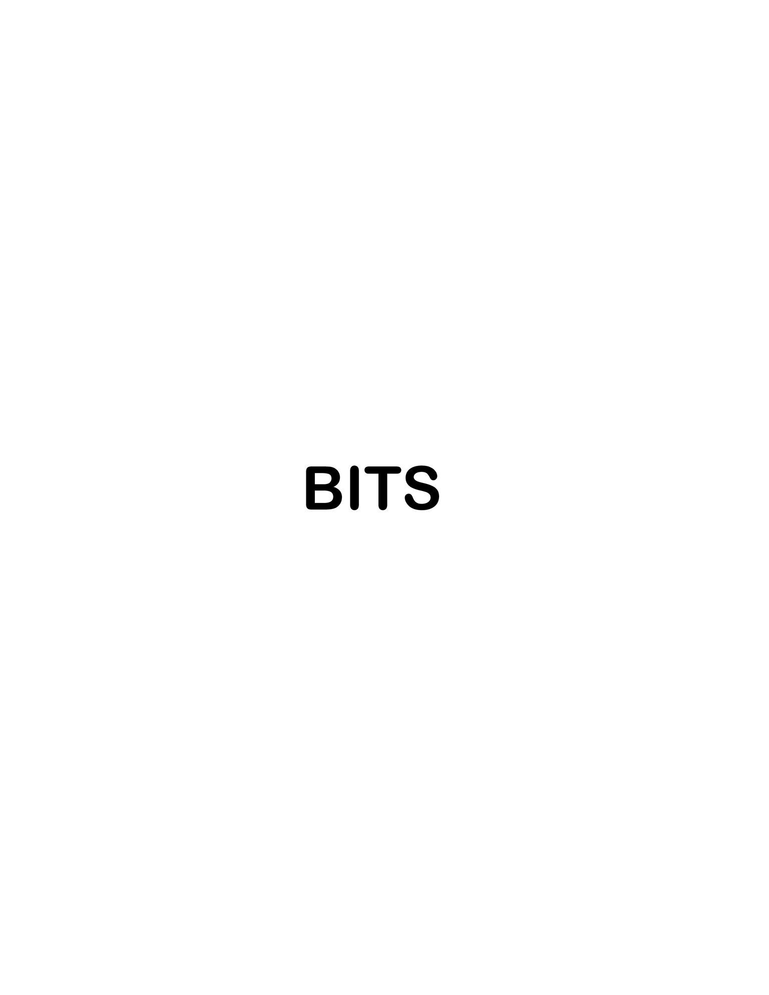 Bits