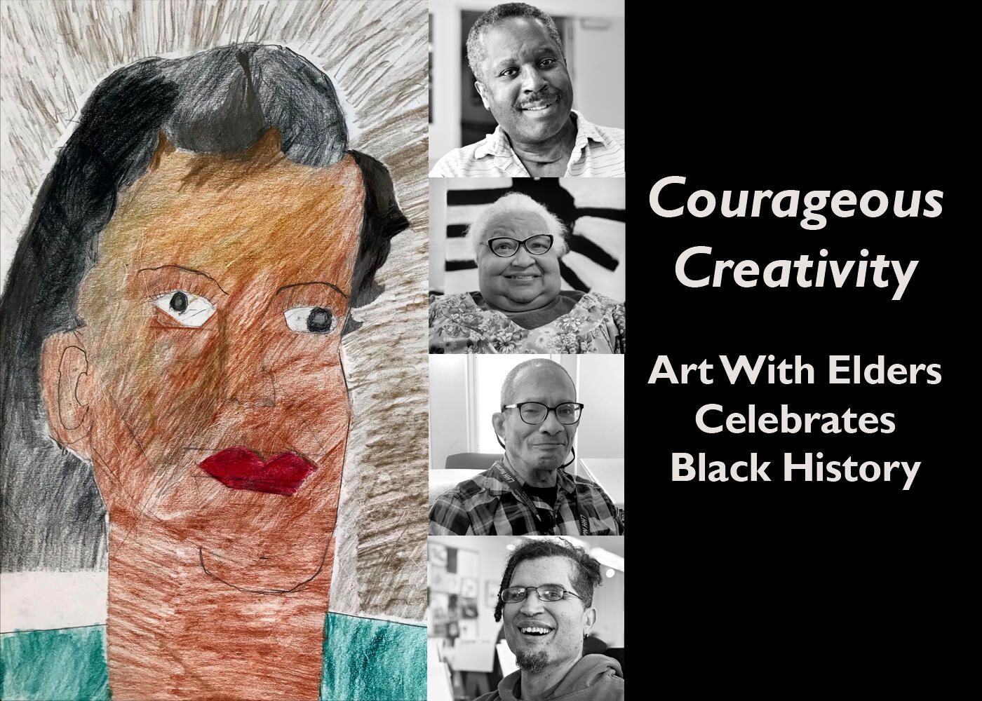 Courageous Creativity - AWE Celebrates Black History February 23, 2022 – December 31, 2022