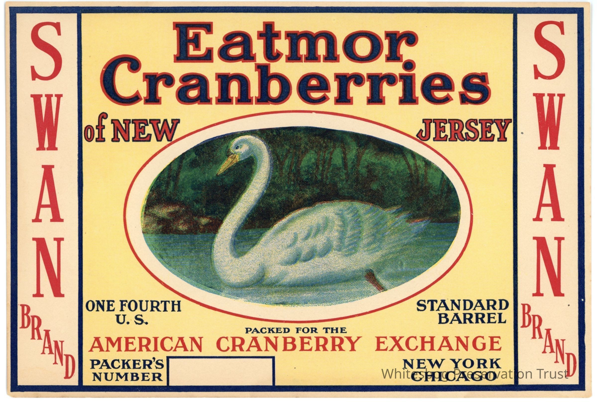          Swan Eatmor Cranberries Label picture number 1
   