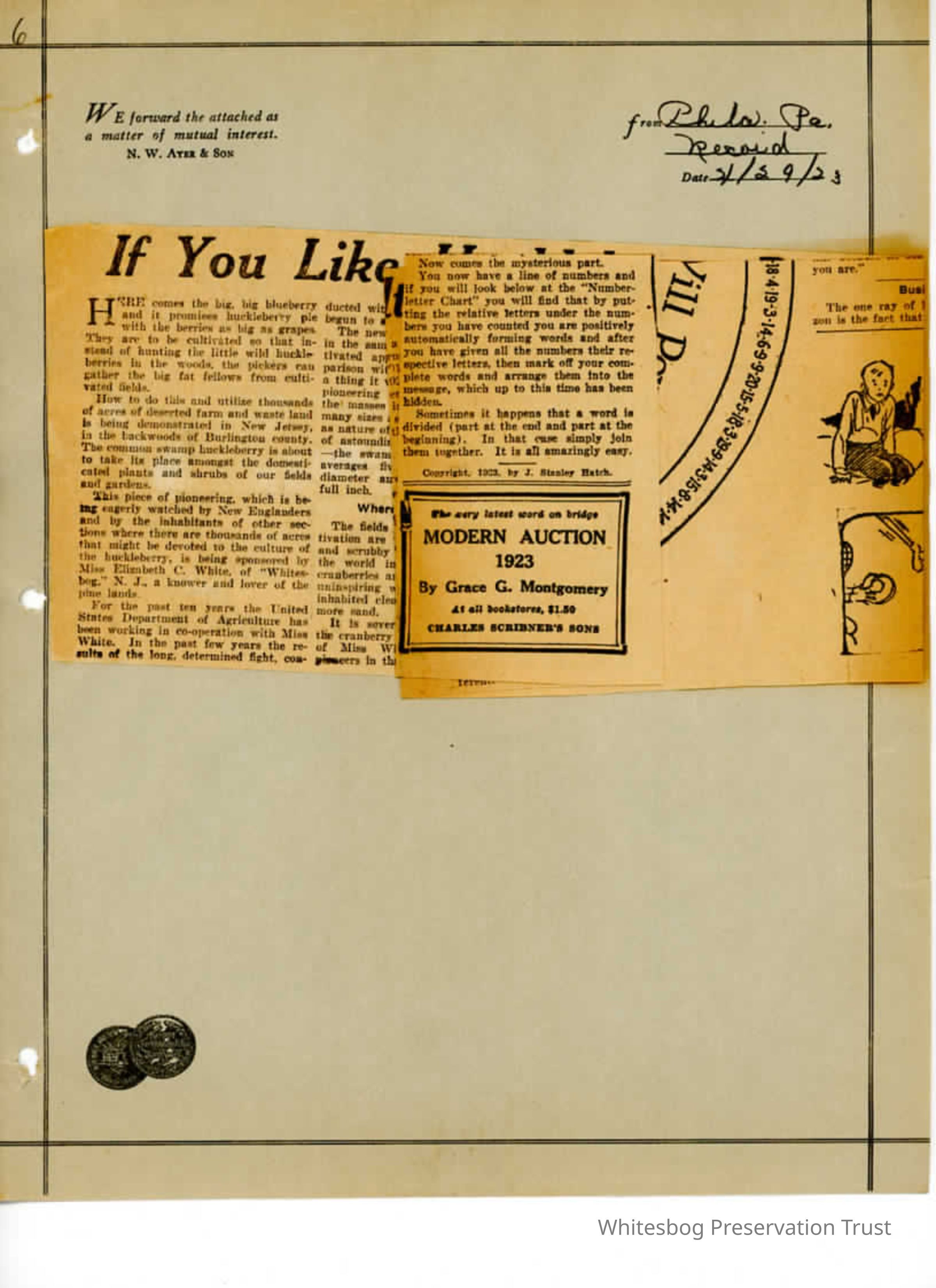          Newspaper Clipping picture number 1
   