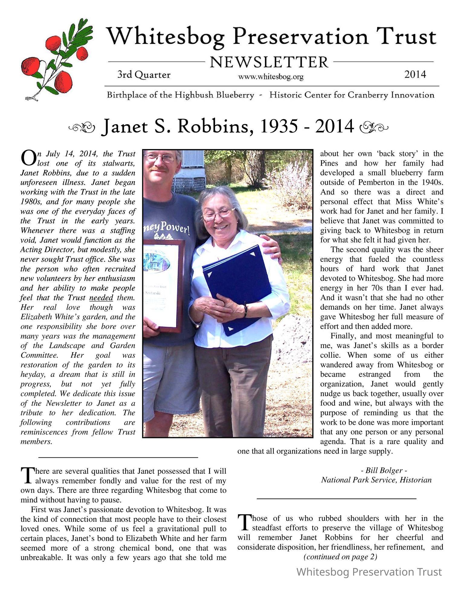 Janet Robbins Collection