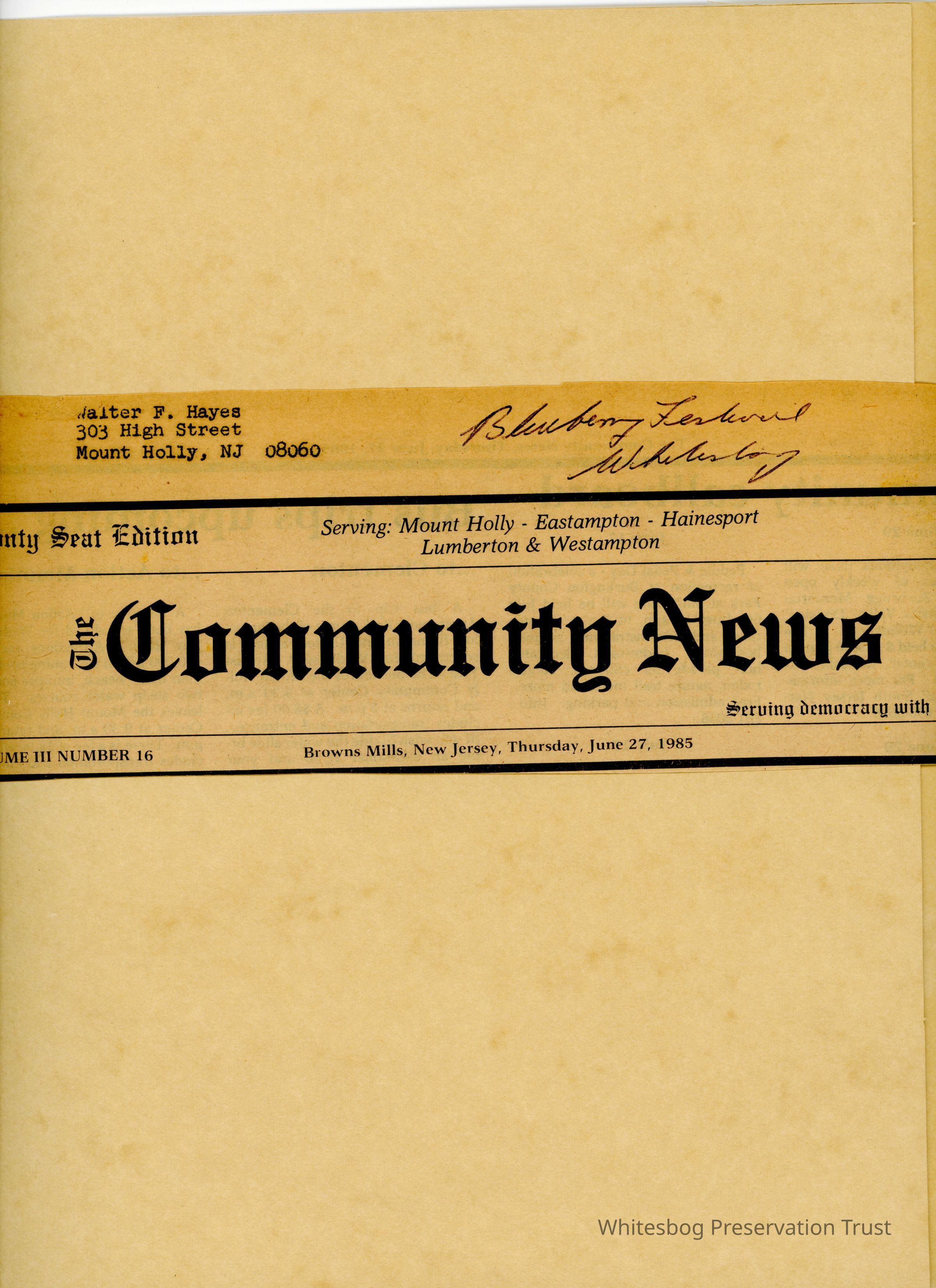         The Community News picture number 1
   