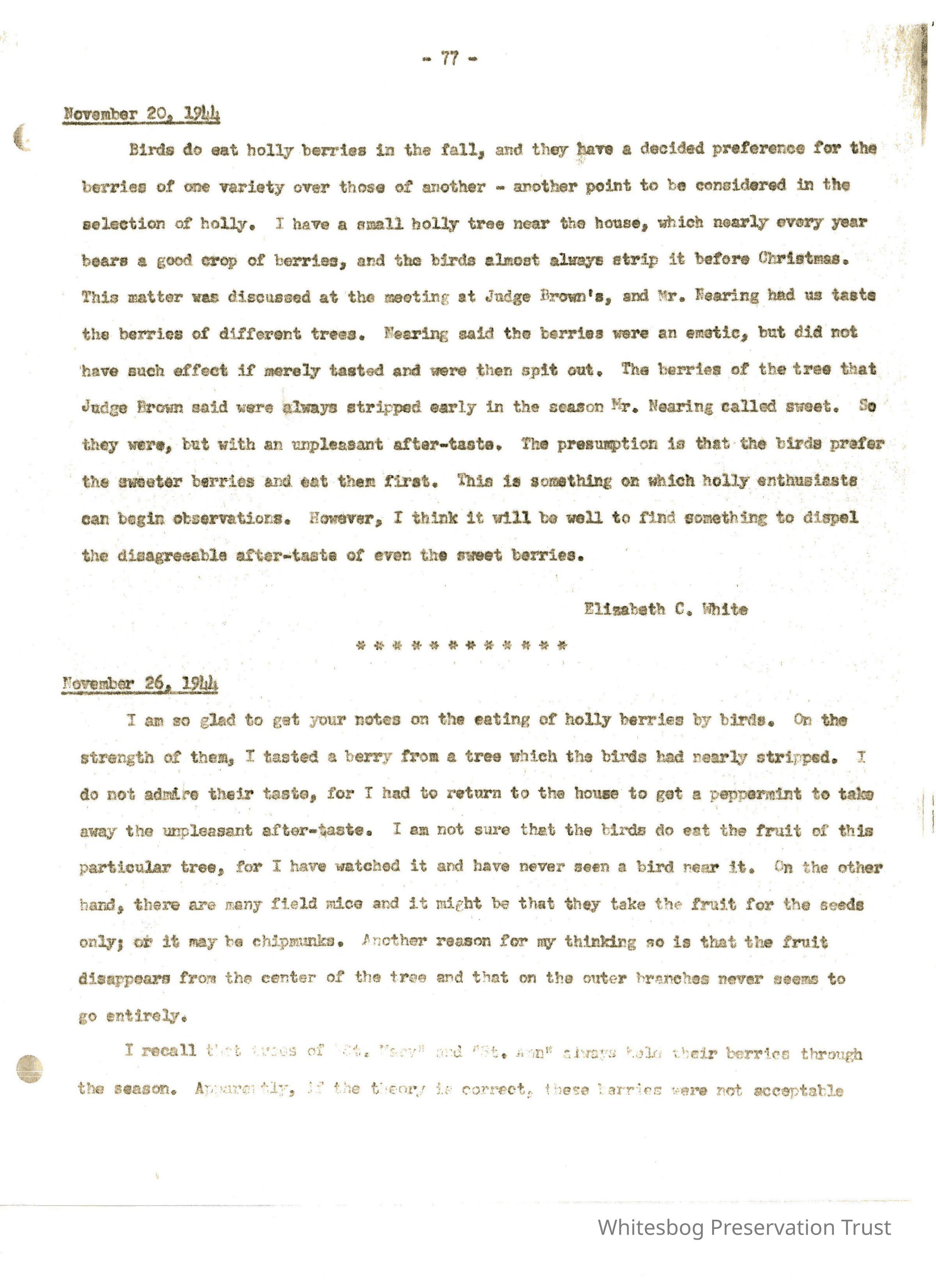 Letters Between Elizabeth White and Wilfrid Wheeler picture number 1